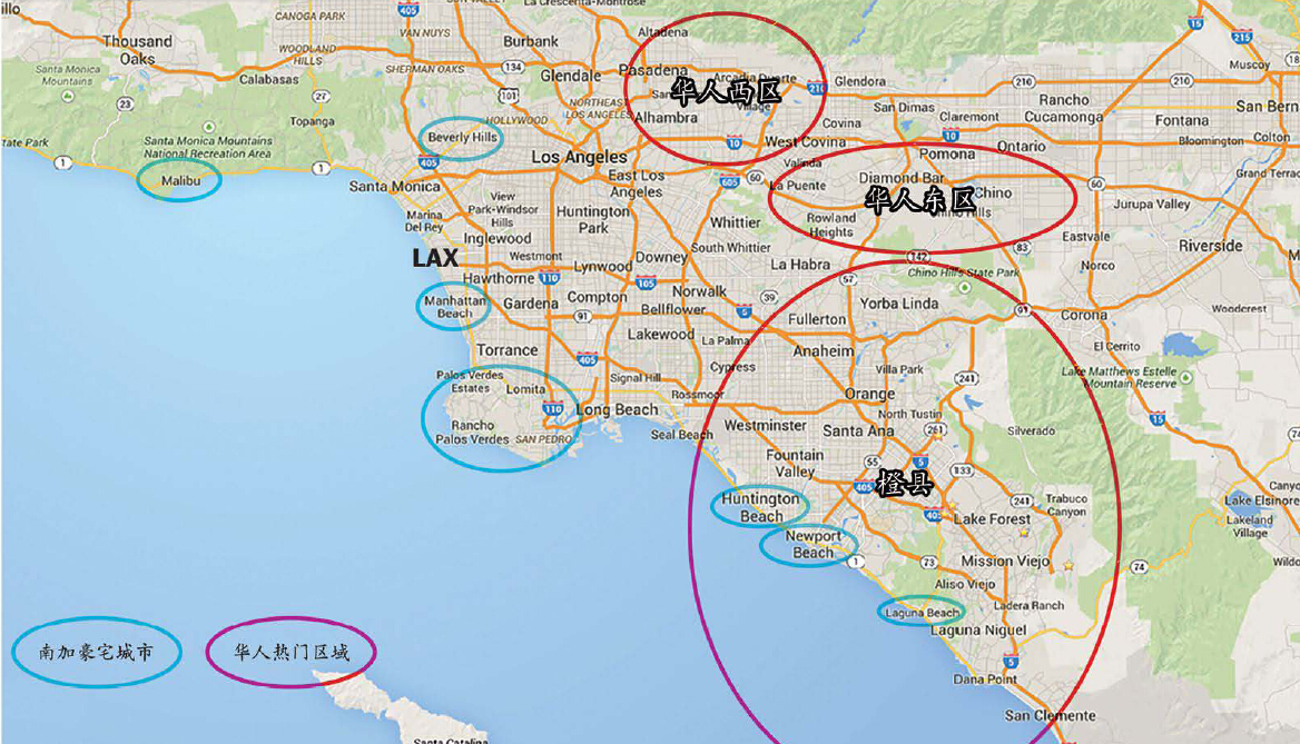 分析|洛杉矶的华人住在哪里 美国房产门户